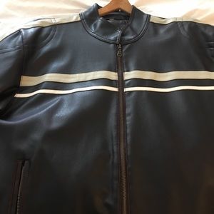 Vintage Point Zero Men’s Leather Jacket